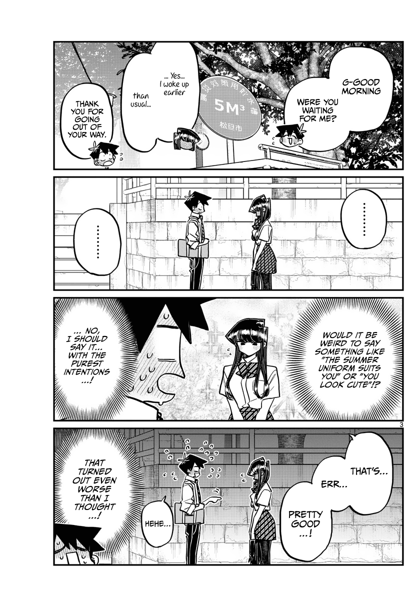 Komi-san wa Komyushou Desu chapter 366 - page 3