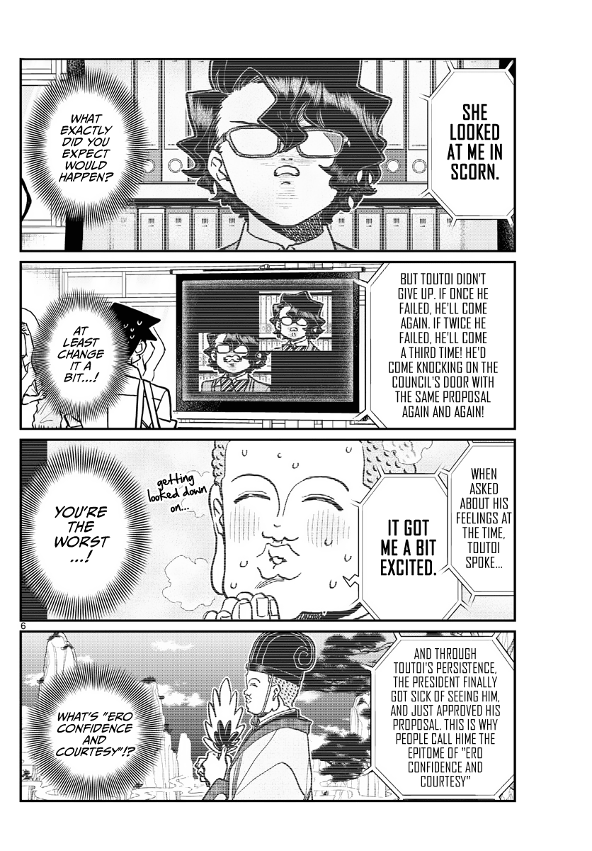 Komi-san wa Komyushou Desu chapter 366 - page 6