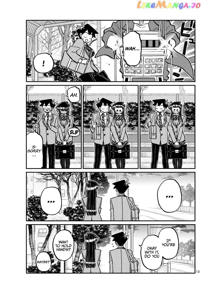 Komi-san wa Komyushou Desu chapter 314 - page 13