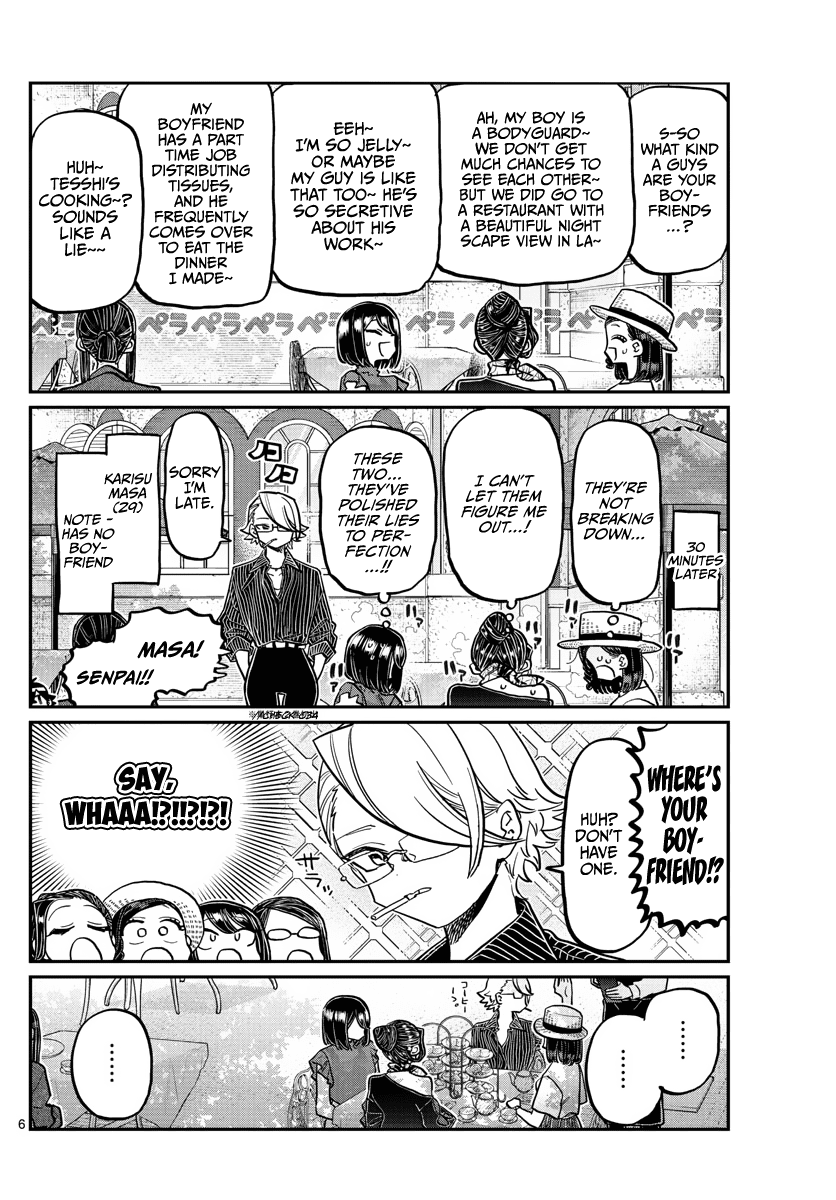 Komi-san wa Komyushou Desu chapter 367 - page 6