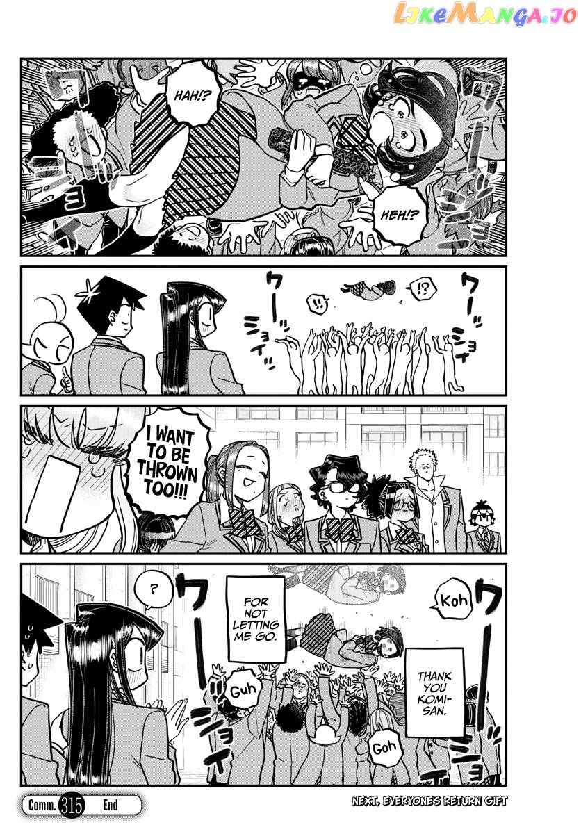 Komi-san wa Komyushou Desu chapter 315 - page 18