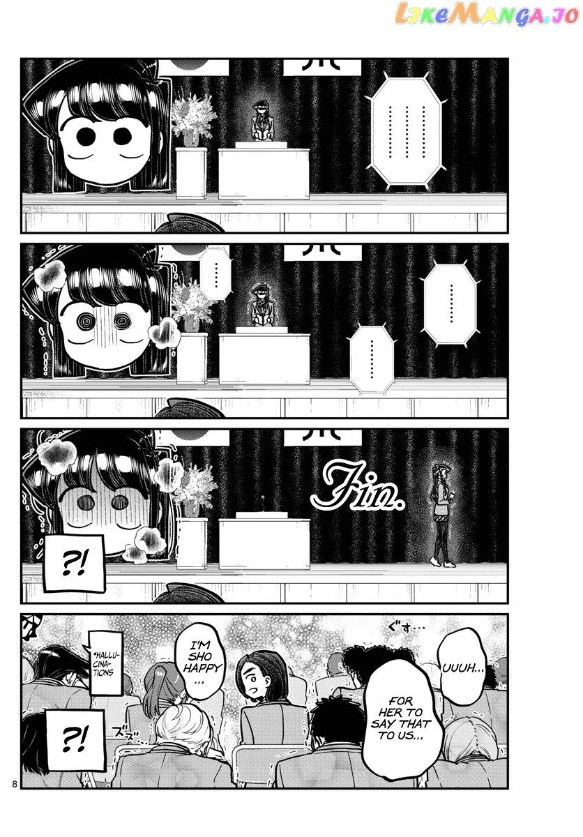 Komi-san wa Komyushou Desu chapter 315 - page 8