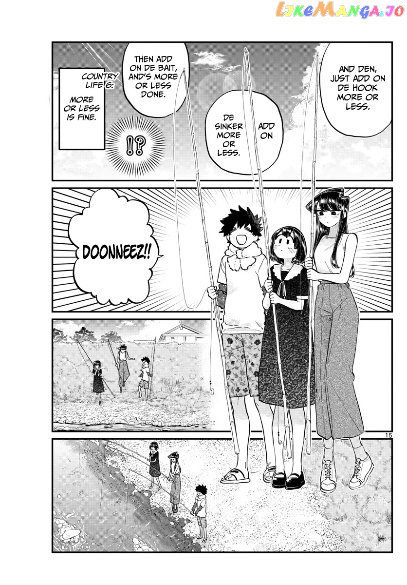 Komi-san wa Komyushou Desu chapter 184 - page 15