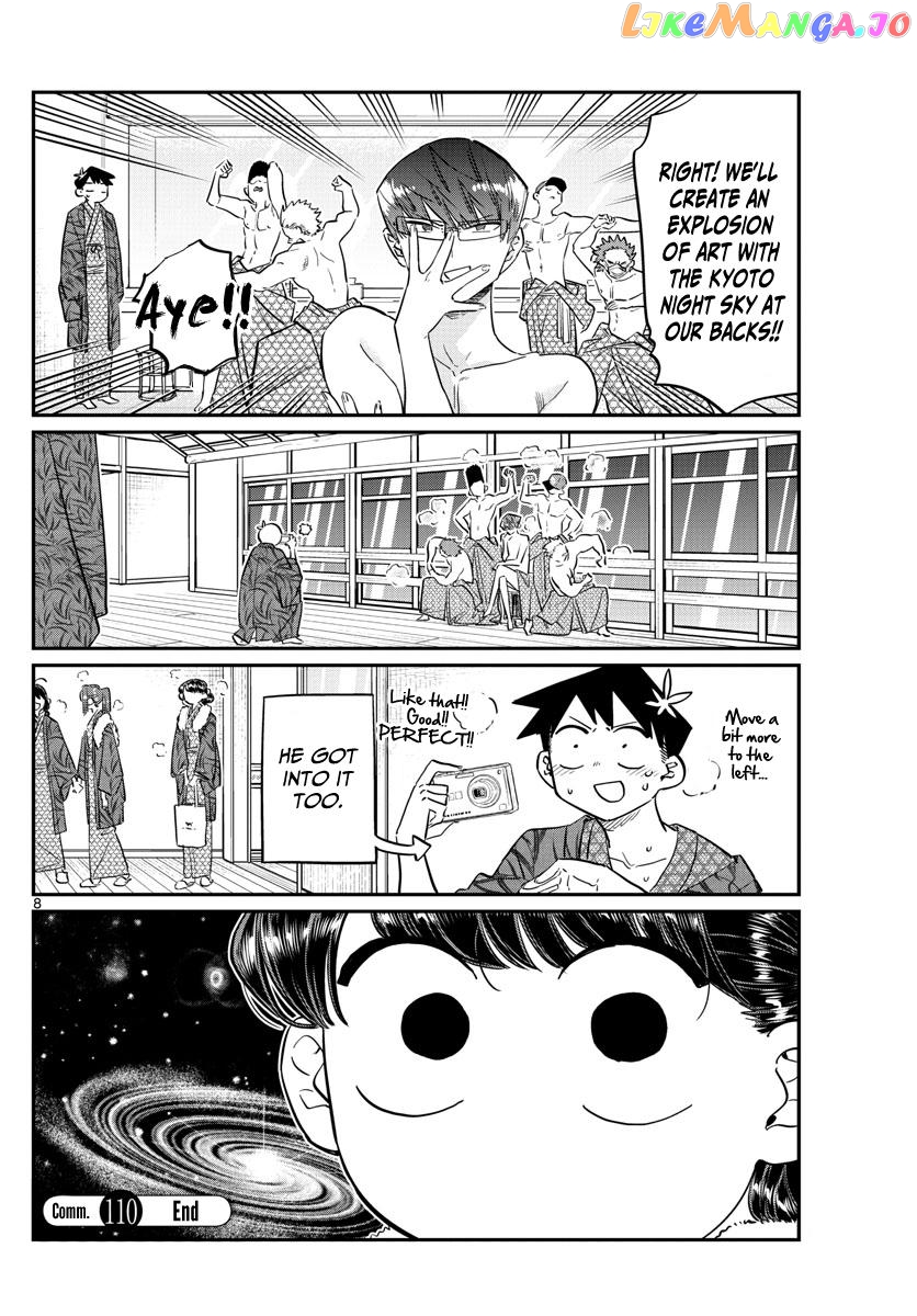 Komi-san wa Komyushou Desu chapter 110 - page 8