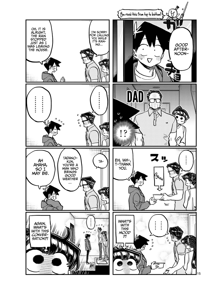 Komi-san wa Komyushou Desu chapter 368 - page 15