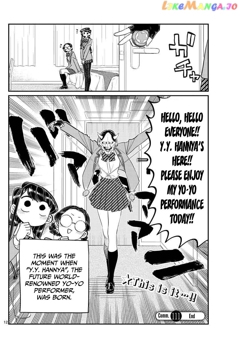 Komi-san wa Komyushou Desu chapter 111 - page 12