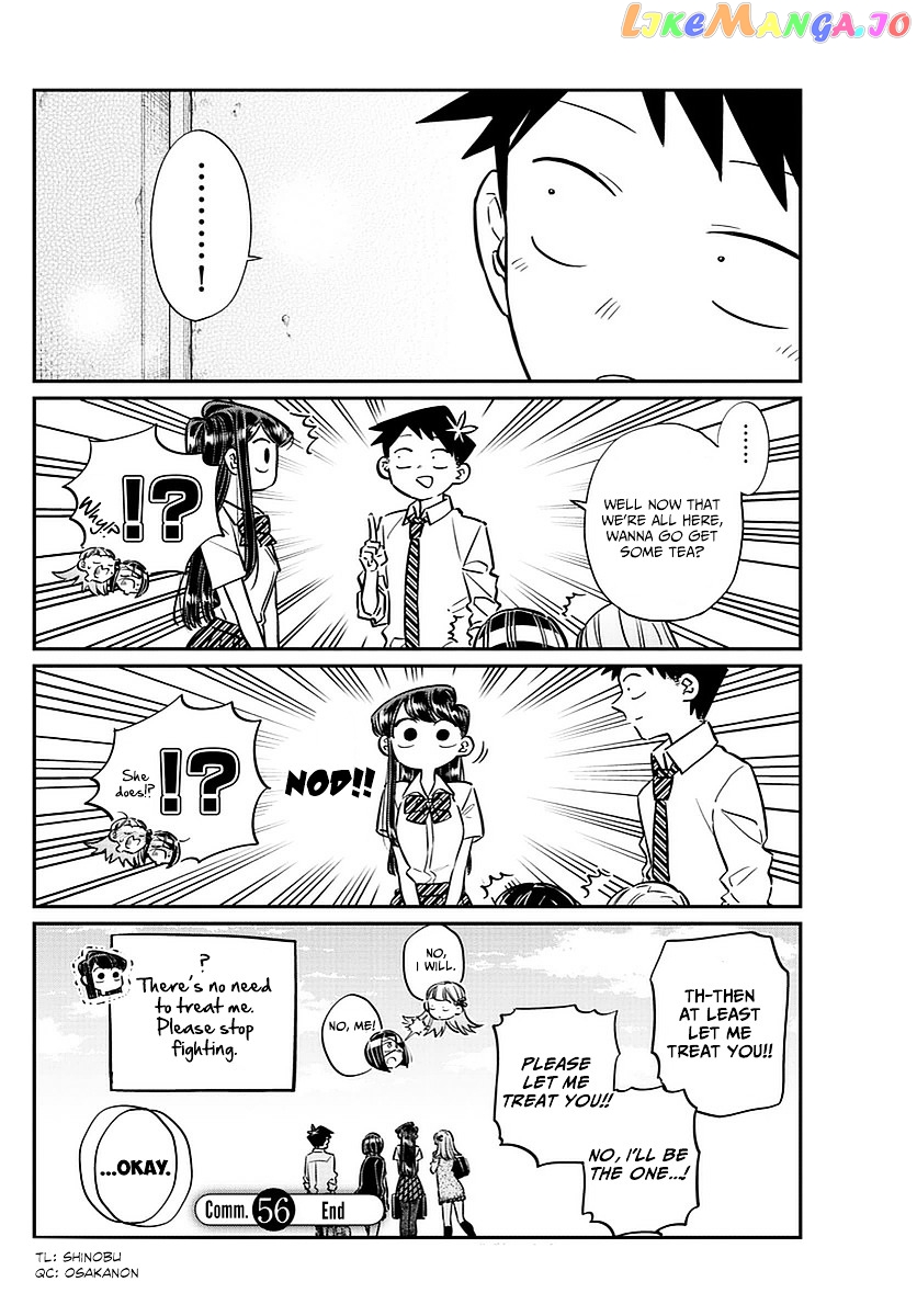 Komi-san wa Komyushou Desu chapter 56 - page 18