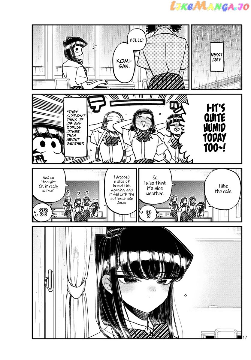 Komi-san wa Komyushou Desu chapter 369 - page 17