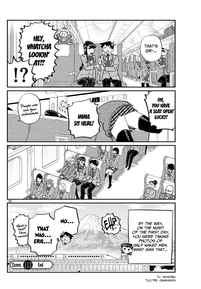 Komi-san wa Komyushou Desu chapter 113 - page 18