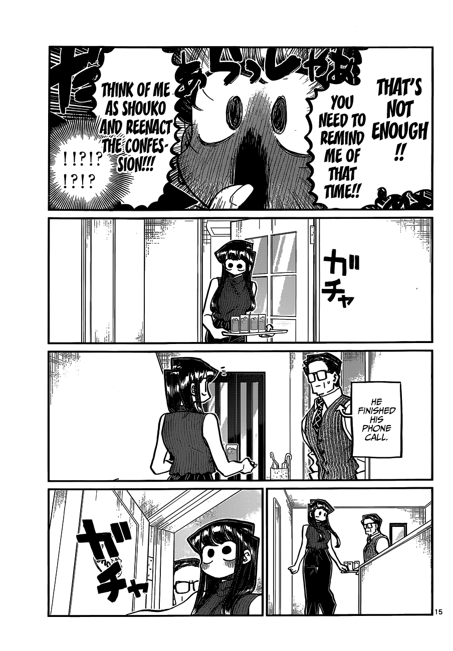 Komi-san wa Komyushou Desu chapter 373 - page 15