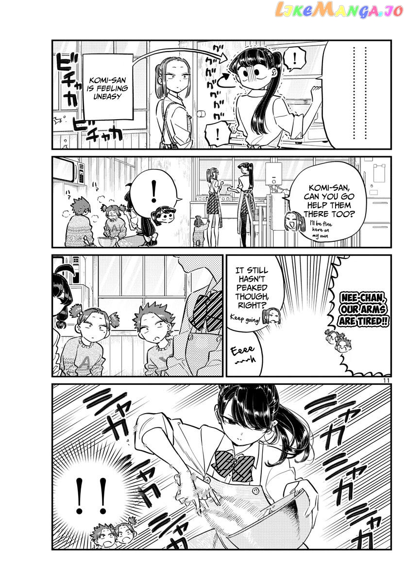 Komi-san wa Komyushou Desu chapter 116 - page 11