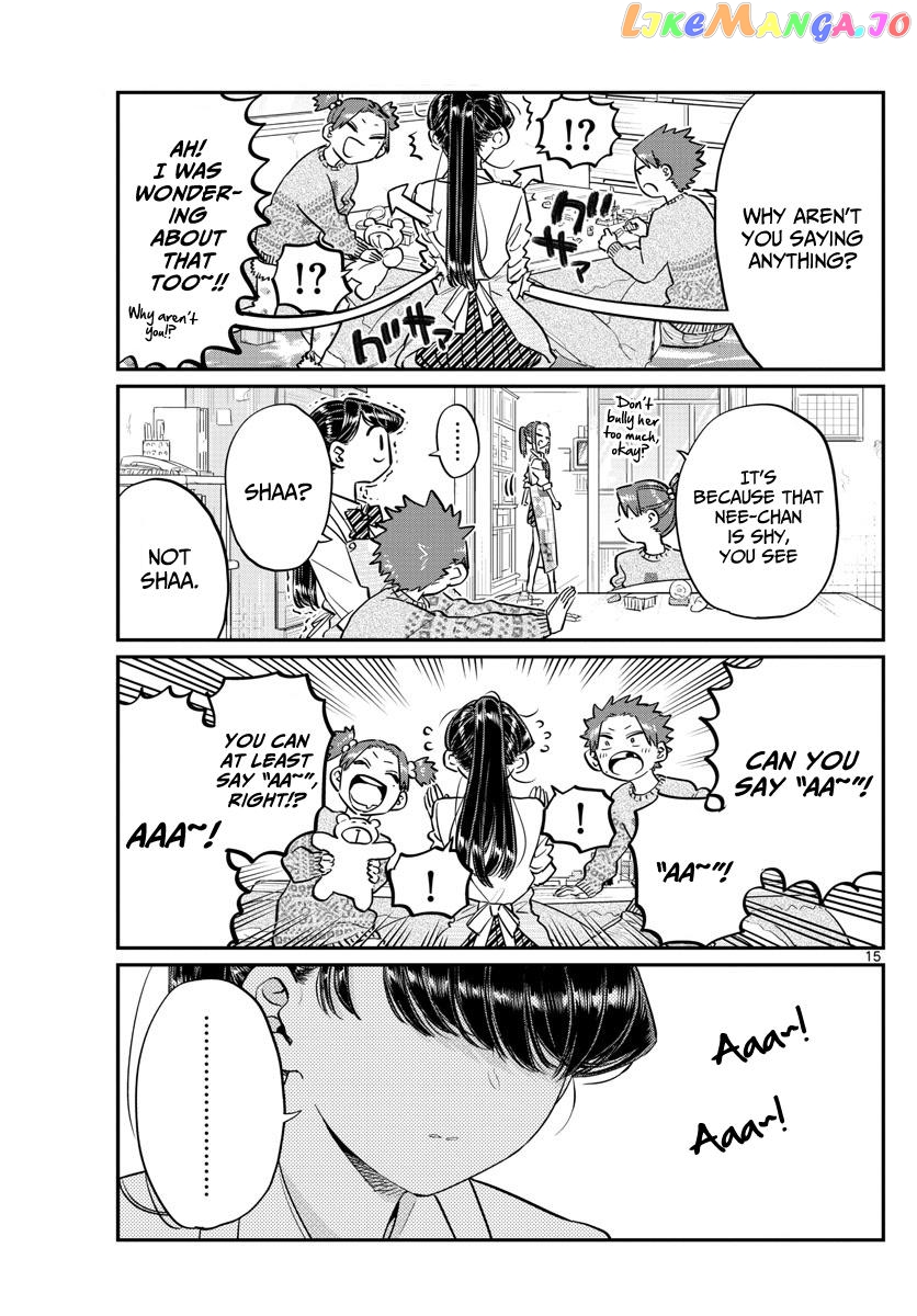 Komi-san wa Komyushou Desu chapter 116 - page 15