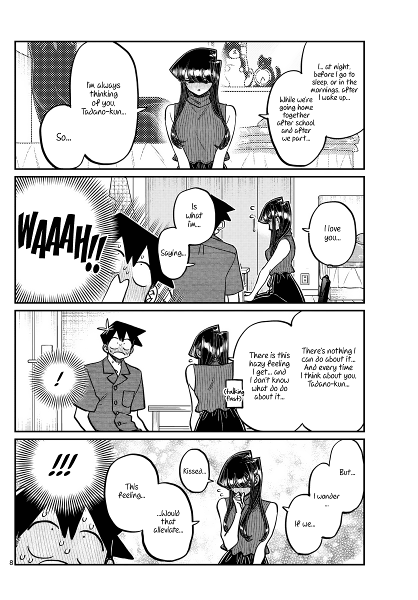 Komi-san wa Komyushou Desu chapter 374 - page 8