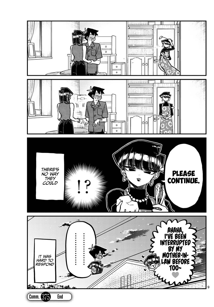 Komi-san wa Komyushou Desu chapter 375 - page 9