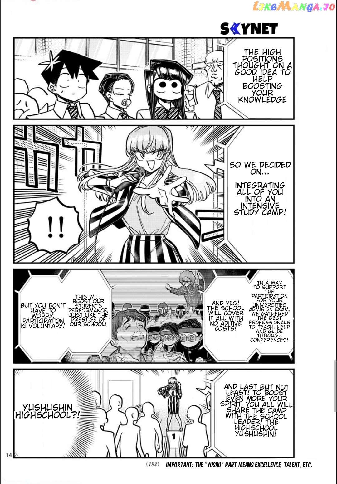 Komi-san wa Komyushou Desu chapter 376 - page 6