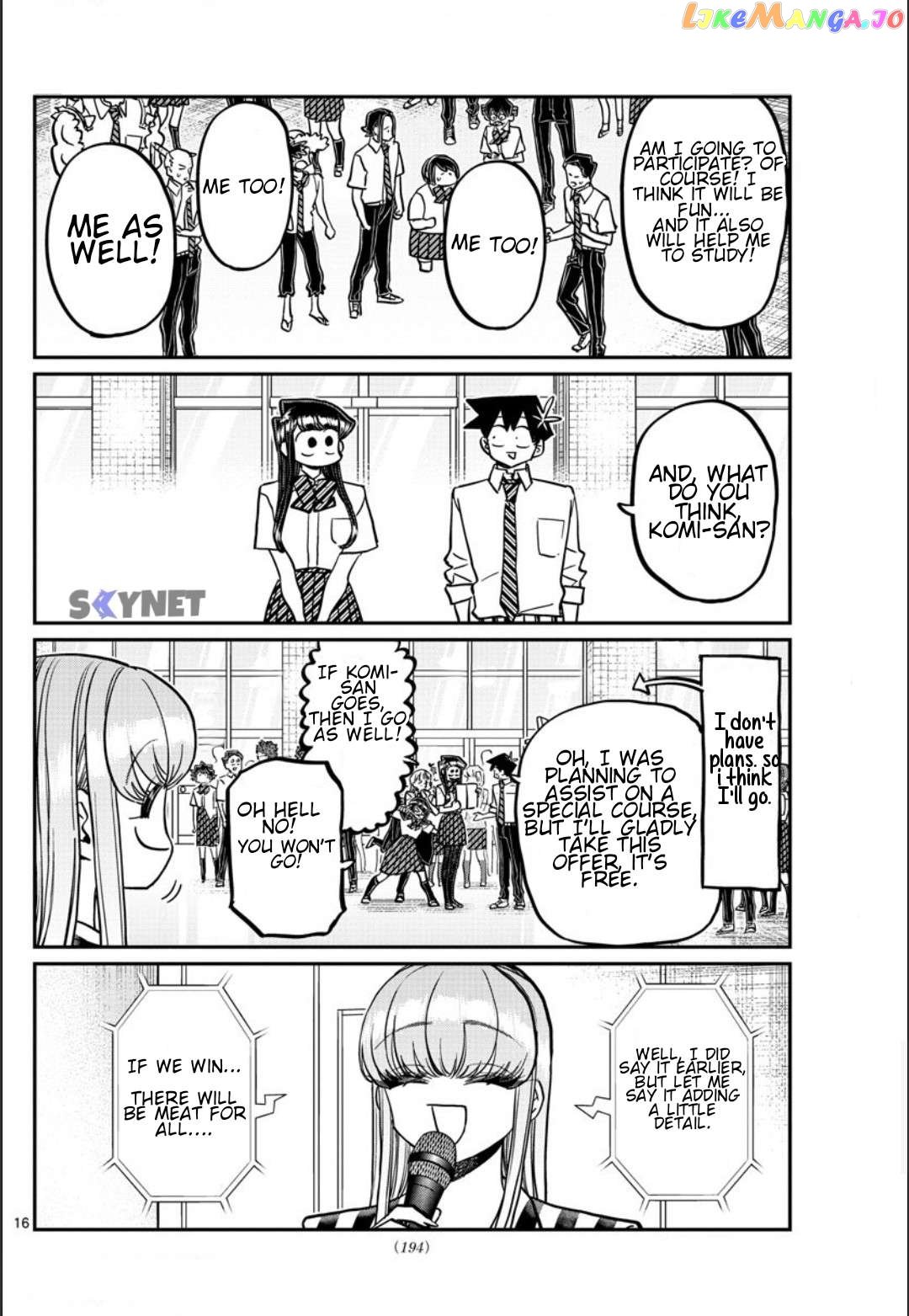 Komi-san wa Komyushou Desu chapter 376 - page 8