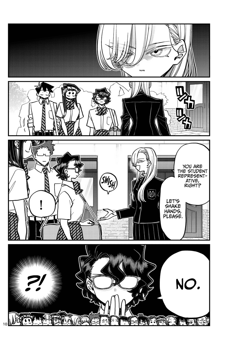 Komi-san wa Komyushou Desu chapter 377 - page 10