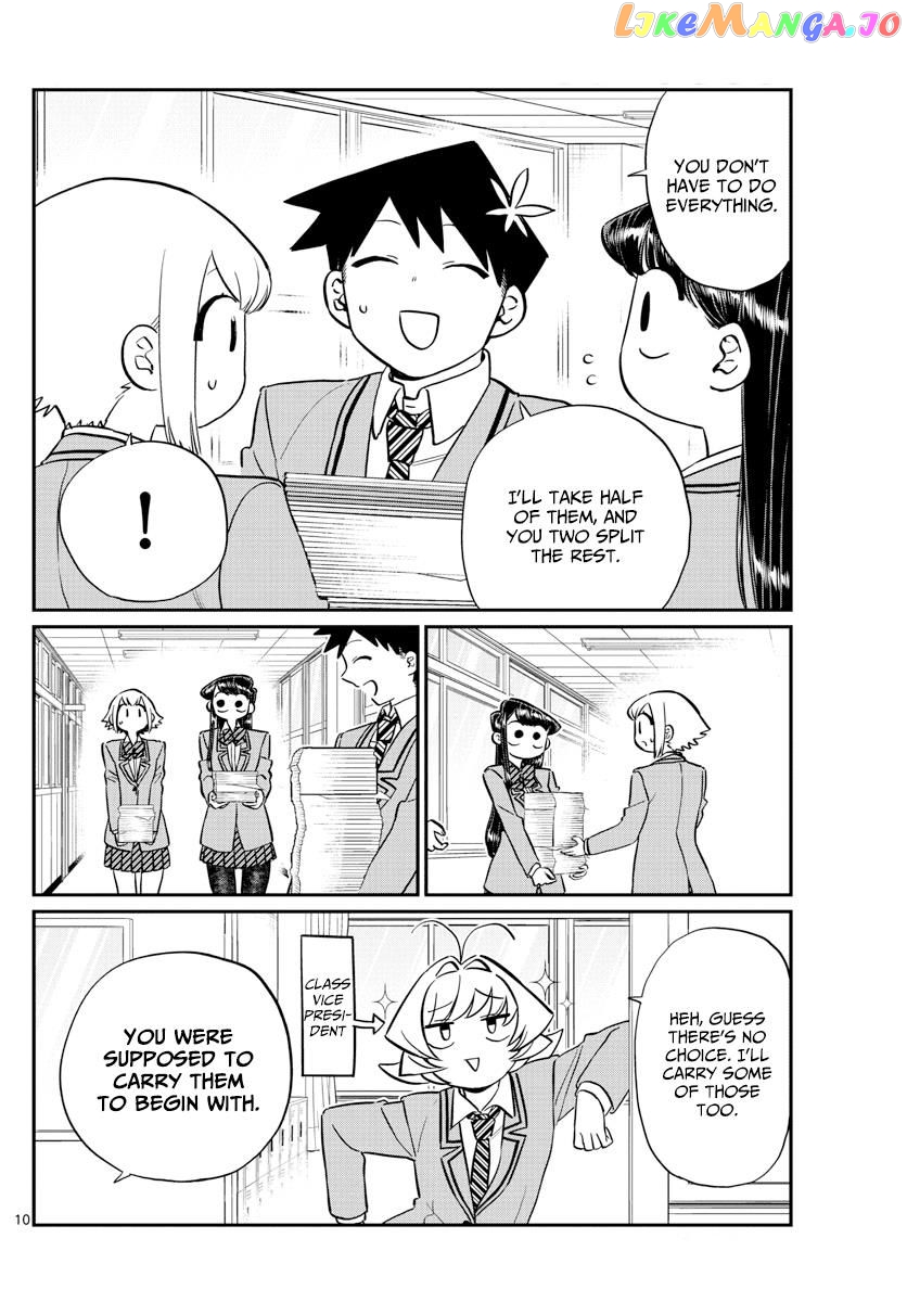 Komi-san wa Komyushou Desu chapter 122 - page 10