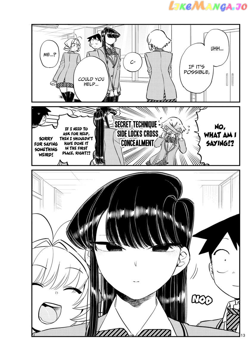 Komi-san wa Komyushou Desu chapter 122 - page 13