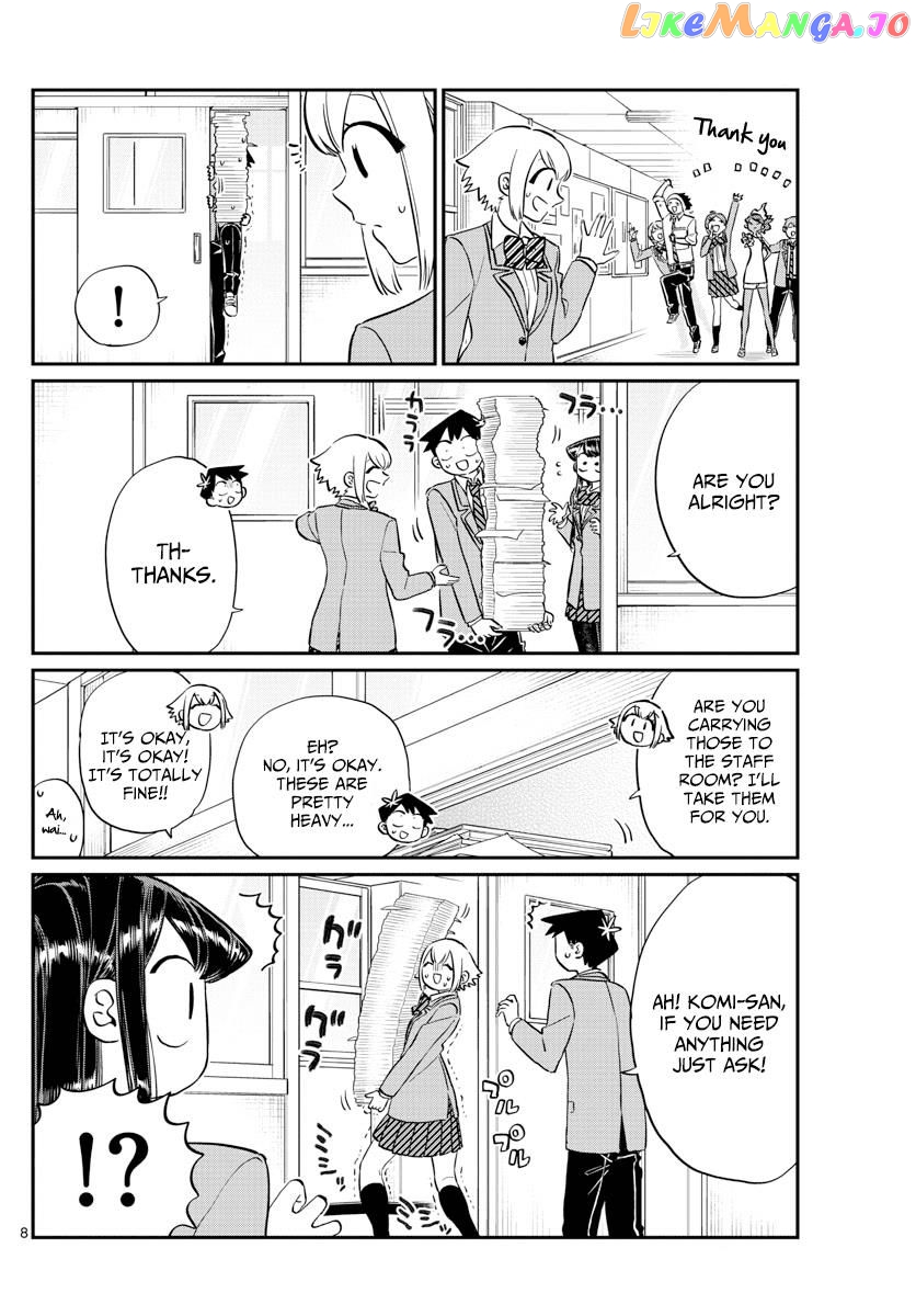 Komi-san wa Komyushou Desu chapter 122 - page 8