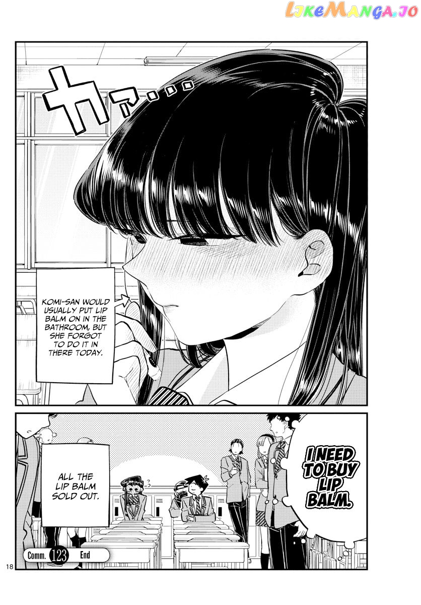 Komi-san wa Komyushou Desu chapter 123 - page 4