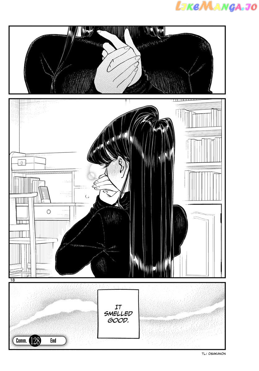 Komi-san wa Komyushou Desu chapter 128 - page 18