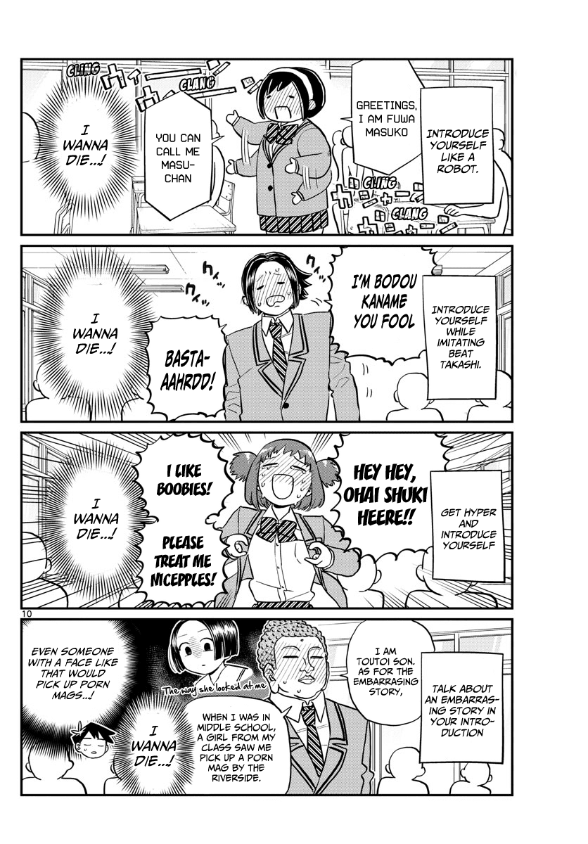 Komi-san wa Komyushou Desu chapter 130 - page 10