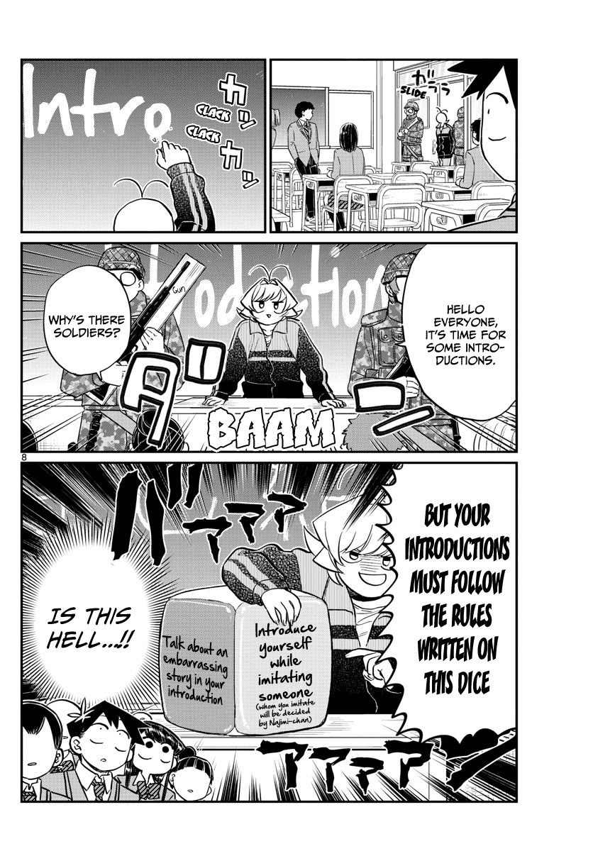 Komi-san wa Komyushou Desu chapter 130 - page 8