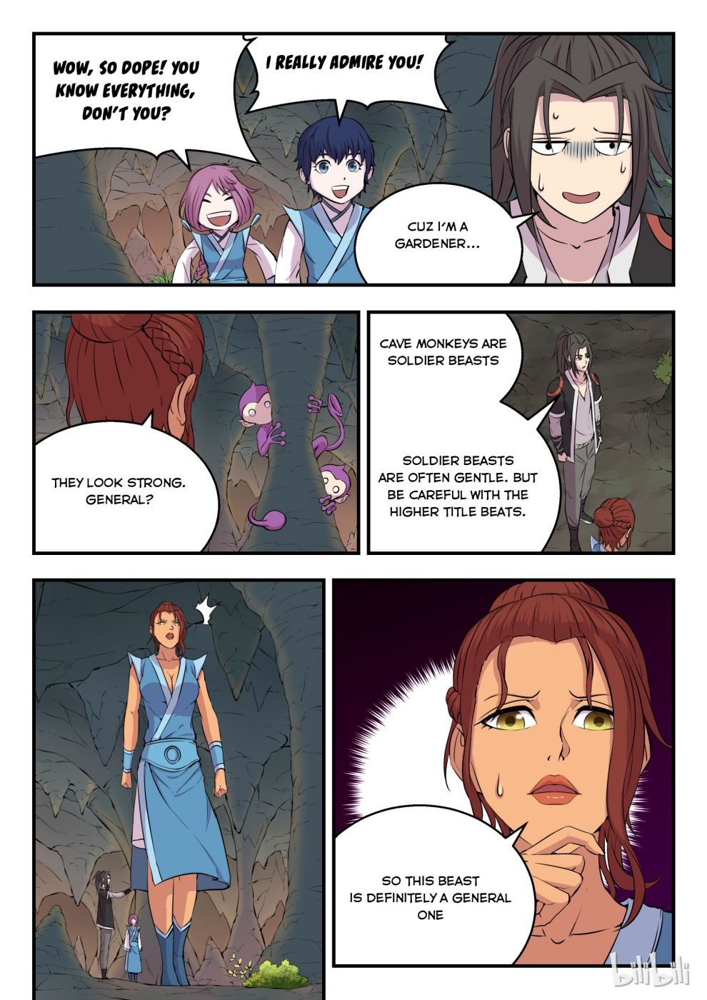 King of Spirit Beast chapter 17 - page 14