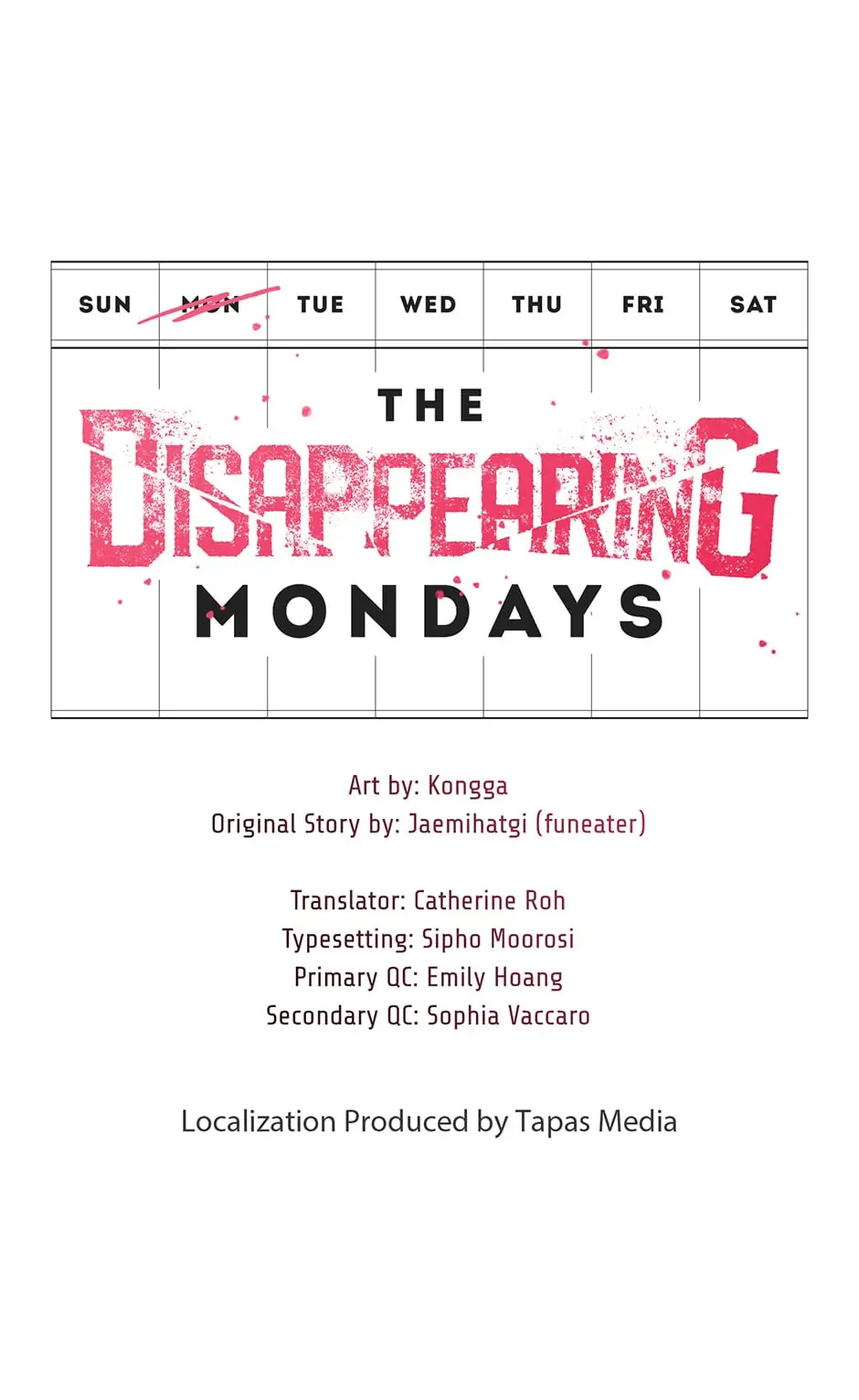 The Disappearing Mondays chapter 34 - page 49