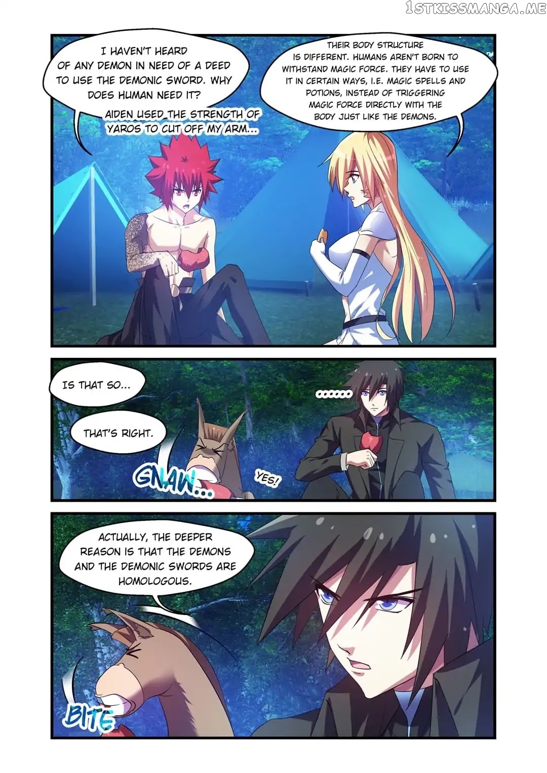 The Demon King, The Brave Knight and The Sacred Sword Temple chapter 107 - page 12