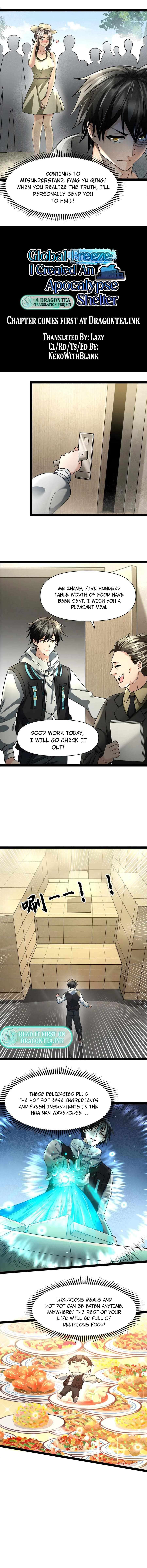 Global Freeze: I Created An Apocalypse Shelter Chapter 4 - page 4