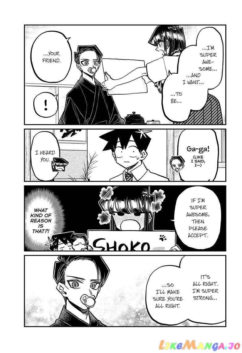 Komi-san wa Komyushou Desu chapter 418 - page 14