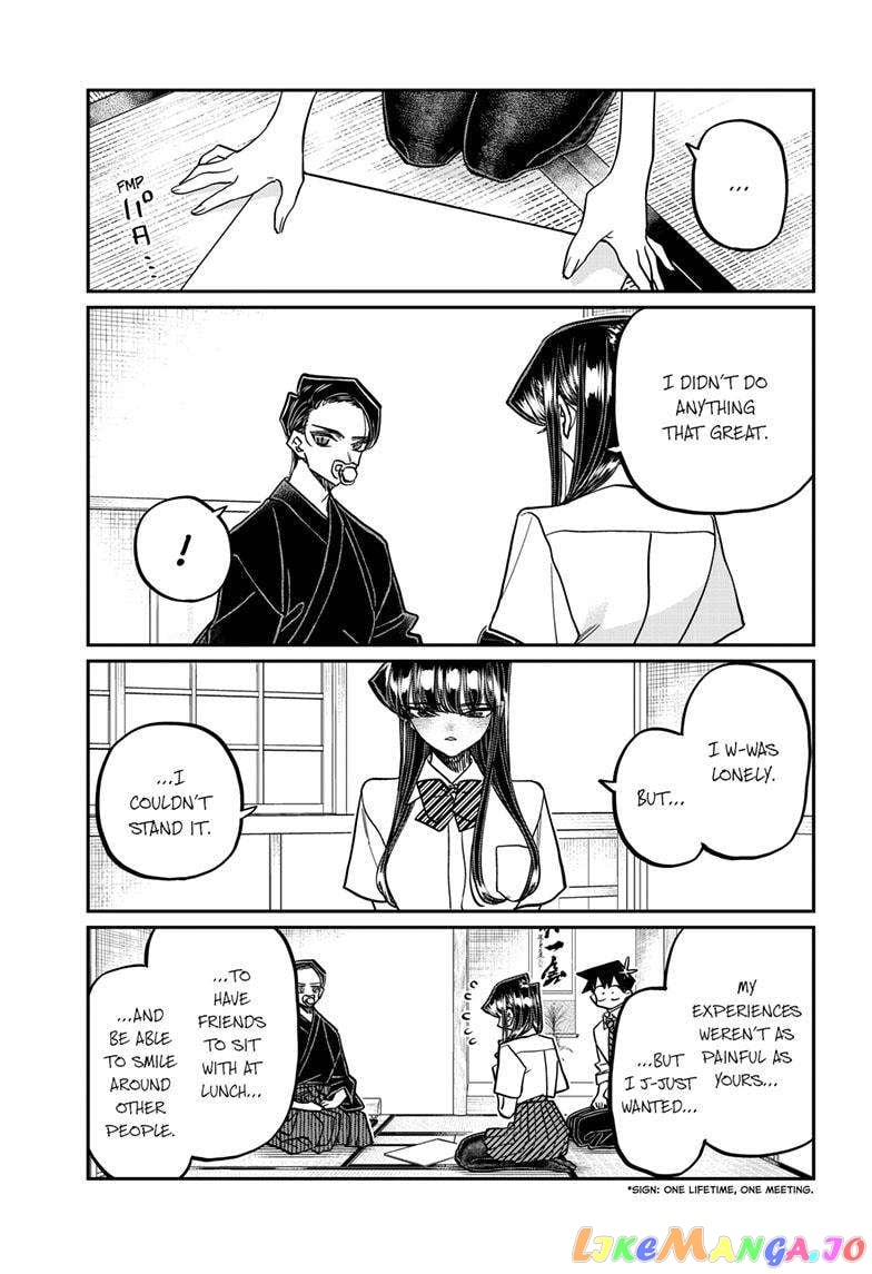 Komi-san wa Komyushou Desu chapter 418 - page 10