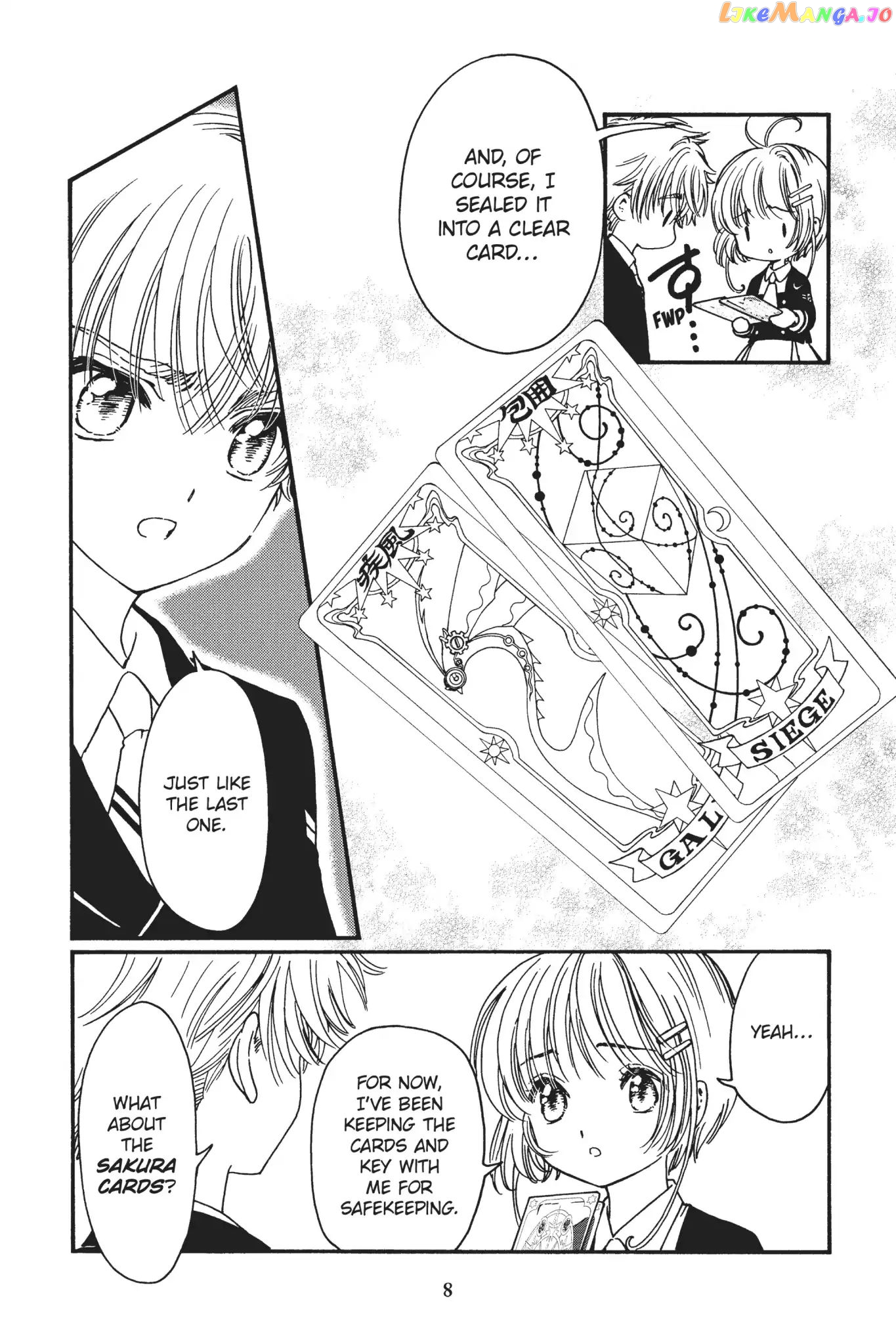 Cardcaptor Sakura - Clear Card Arc chapter 5 - page 8