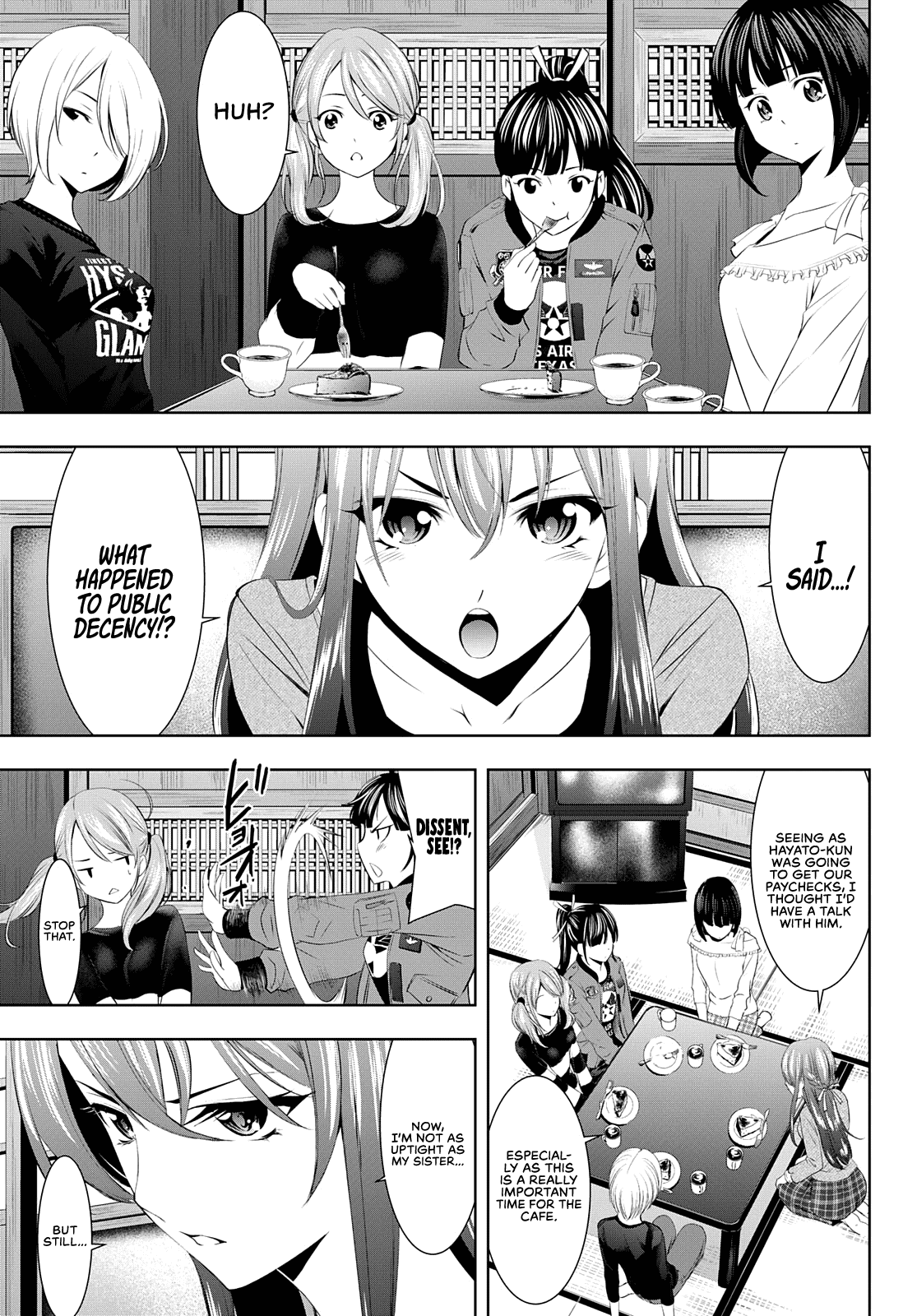 Goddess Café Terrace chapter 45 - page 4