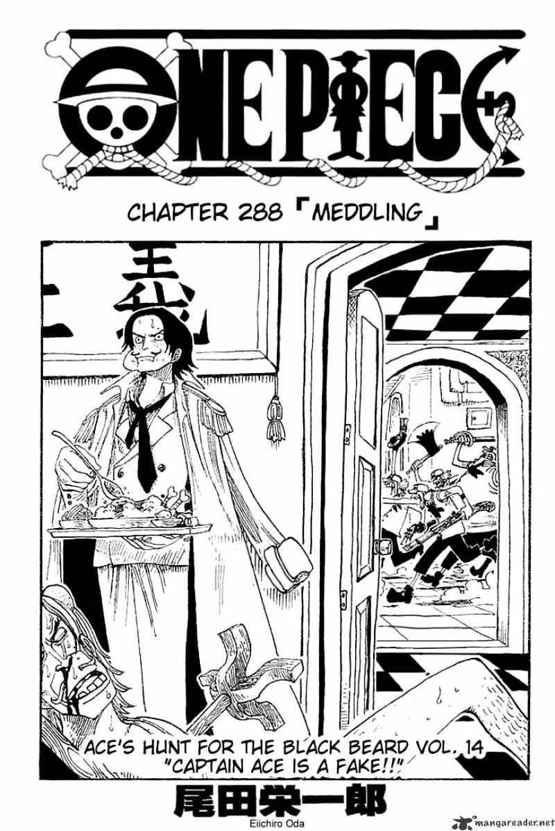 One Piece chapter 288 - page 1