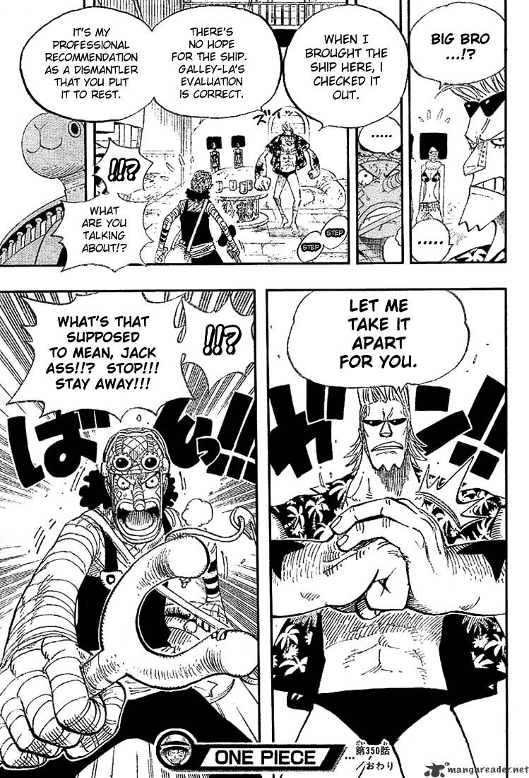 One Piece chapter 350 - page 19