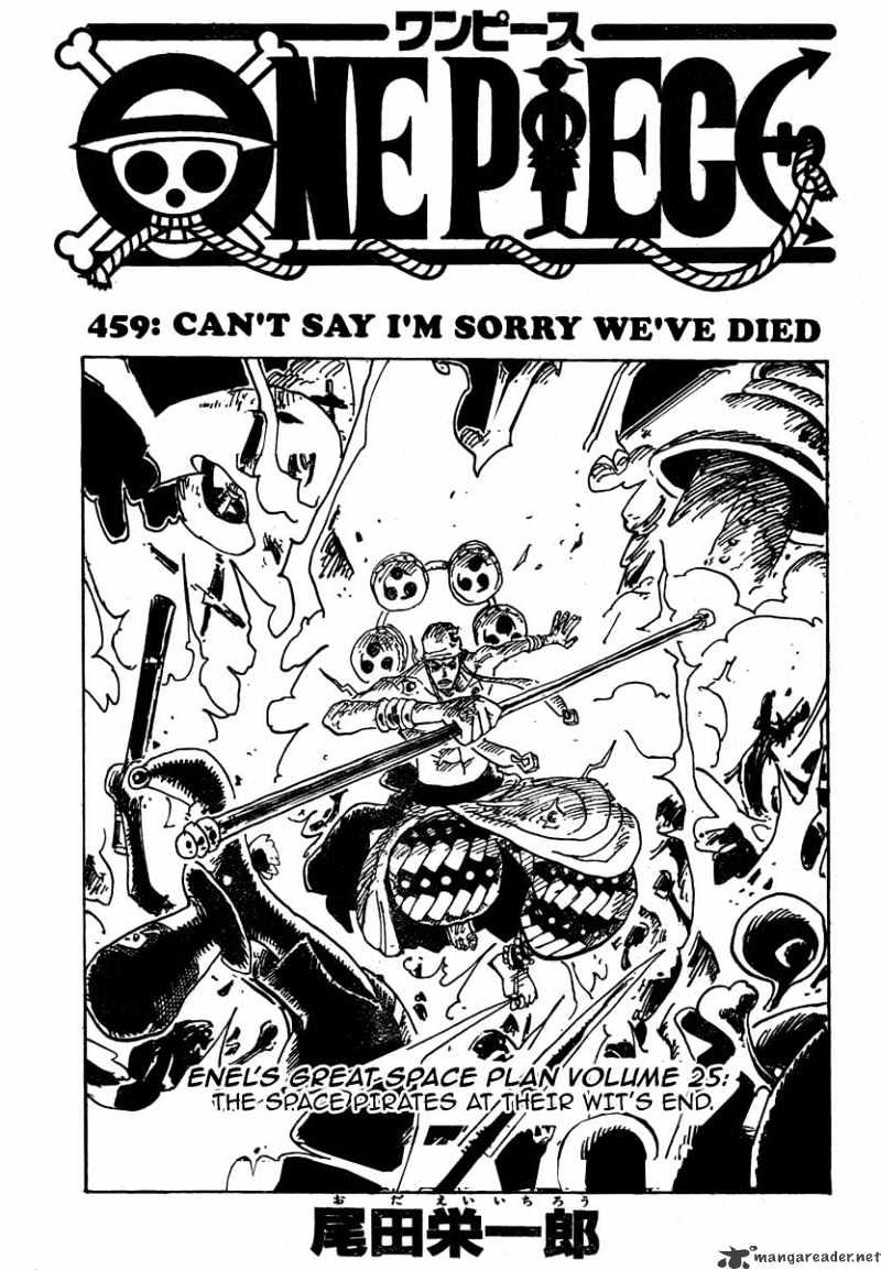 One Piece chapter 459 - page 2