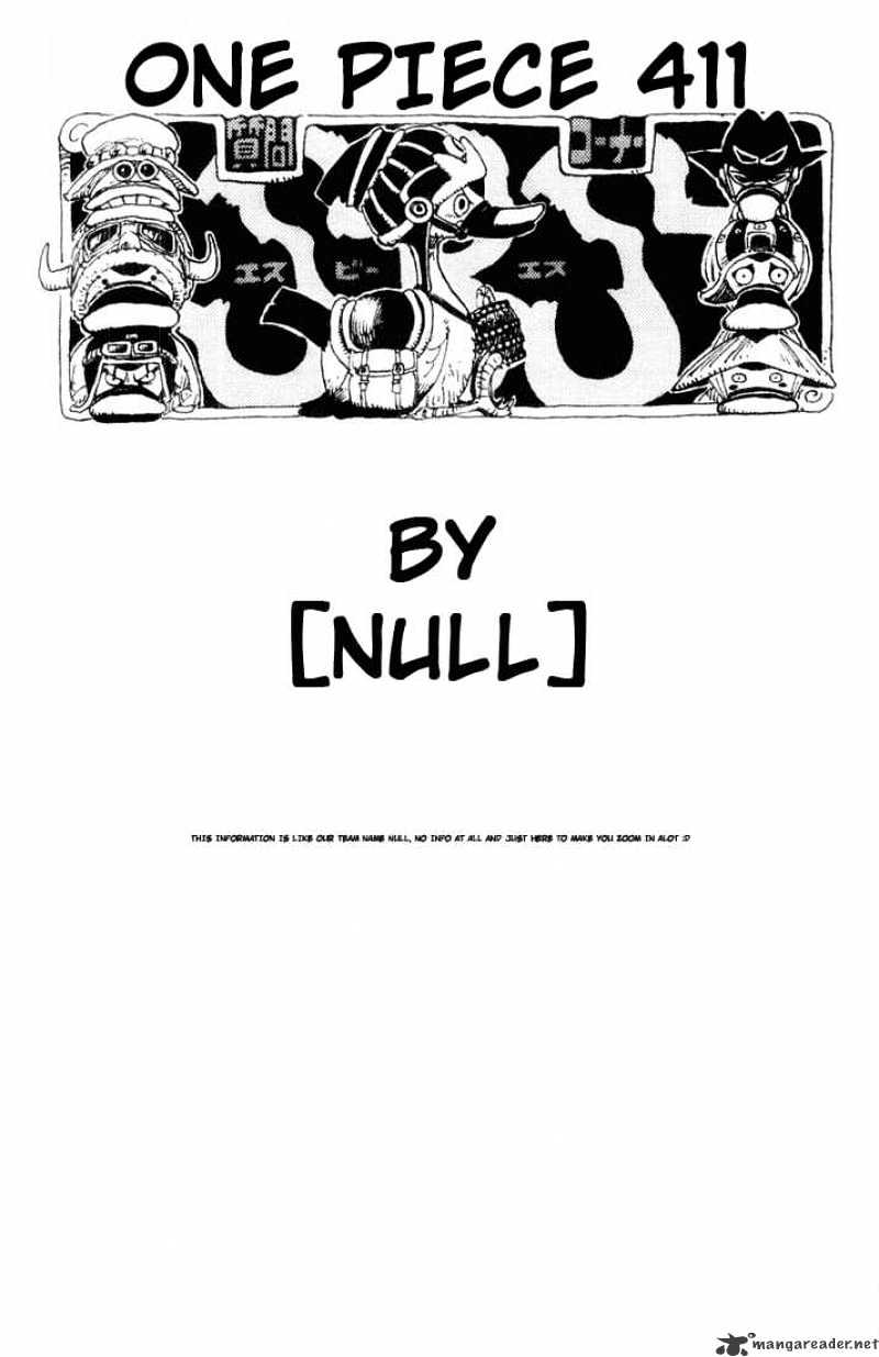 One Piece chapter 411 - page 18