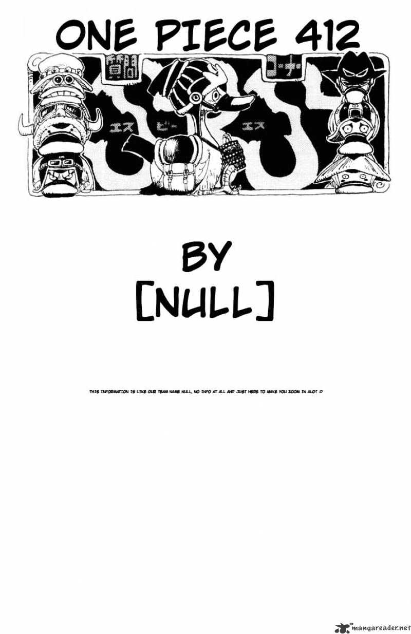 One Piece chapter 412 - page 19