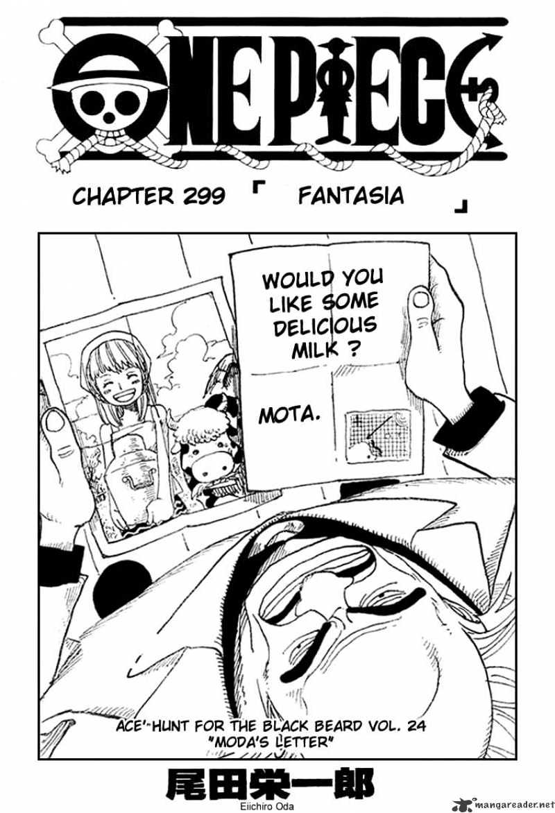 One Piece chapter 299 - page 1