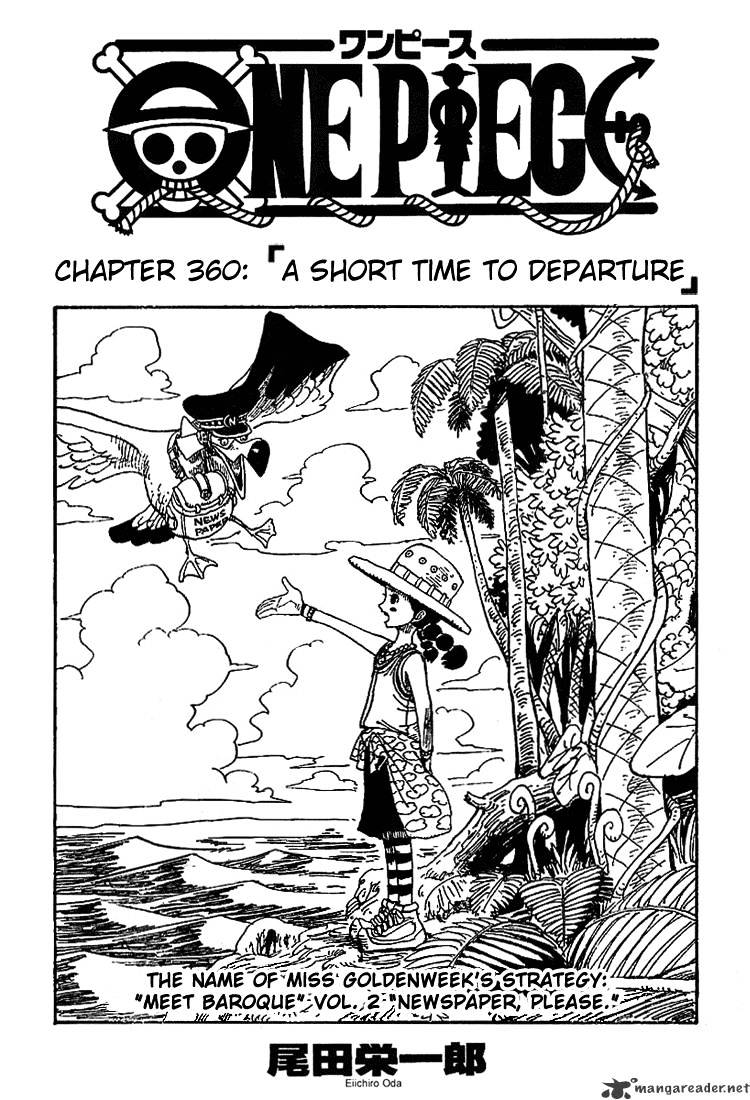 One Piece chapter 360 - page 1