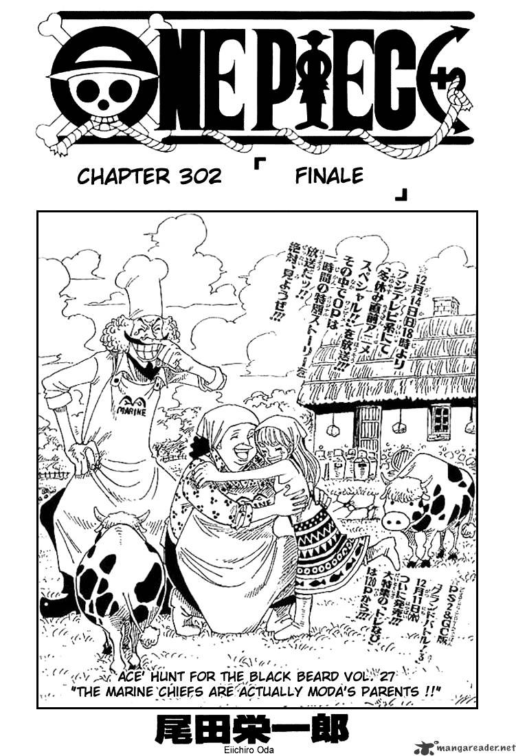 One Piece chapter 302 - page 1