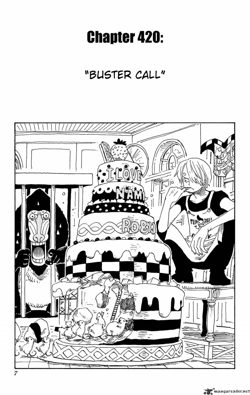 One Piece chapter 420 - page 11