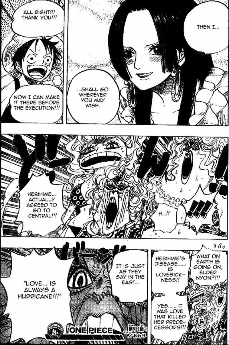 One Piece chapter 522 - page 21