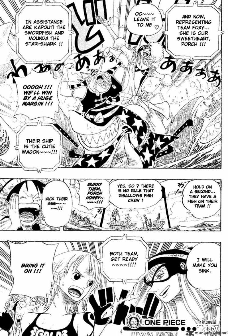 One Piece chapter 306 - page 19