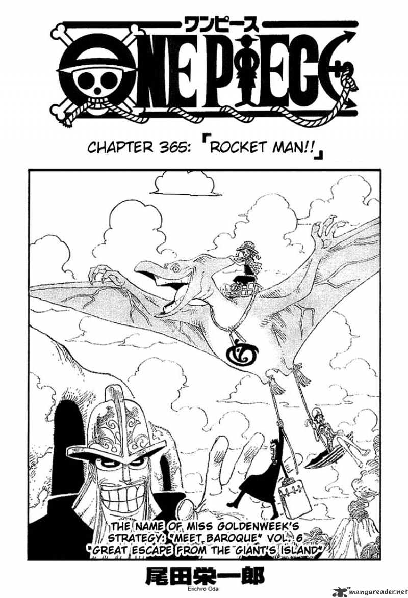 One Piece chapter 365 - page 1