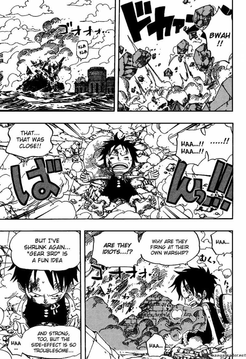 One Piece chapter 423 - page 3