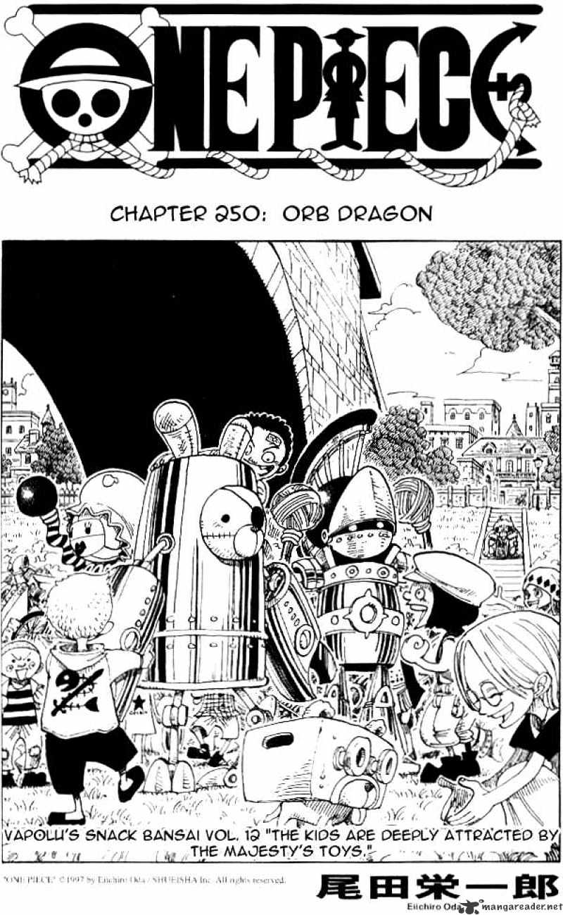 One Piece chapter 250 - page 1